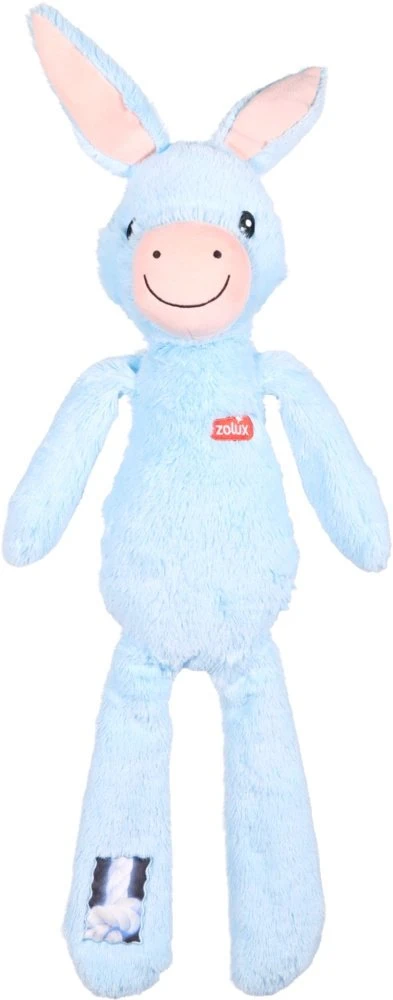 Cooper & Pals ZOLUX Pliušinis žaislas šuniui asilas Hassan FURRY FARM 60 cm