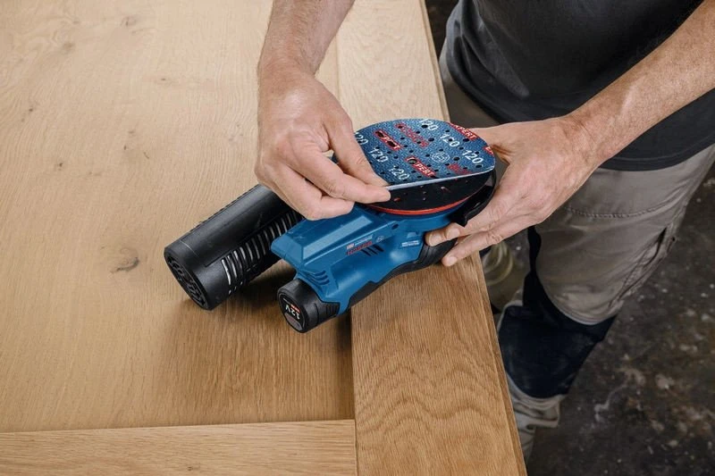 Bosch GEX 12V-150-3 Solo, LB