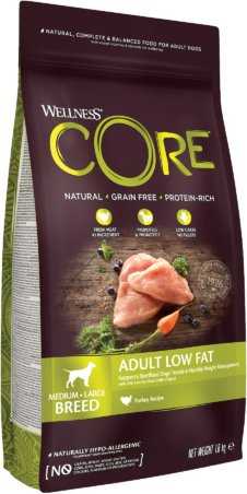 Core CORE Adult Low Fat kalakutiena Medium/Large 1,8kg