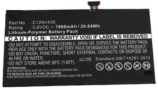 Bateria CoreParts Nešiojamas kompiuteris Baterija for Asus 30Wh