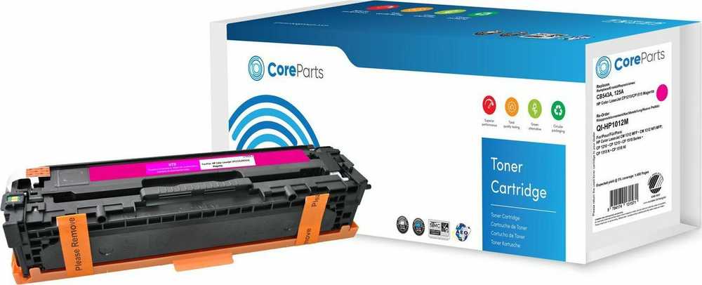Toneriai CoreParts CoreParts QI-HP1012M kasetė su dažais 1 vnt. Zamiennik Purpurowy