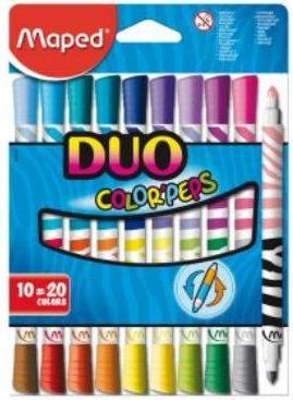 Corex FlomasteriaiColorPeps Duo 10vnt.