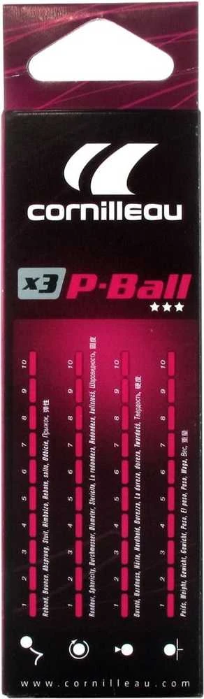 Stalo teniso kamuoliukai Cornilleau P-BALL ABS Evolution (3 vnt.)