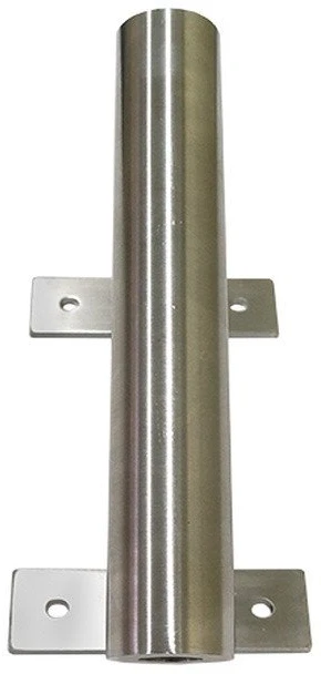 Aka_Baltic Vienvietis vėliavos koto laikiklis, nerūdijančio plieno 30mm