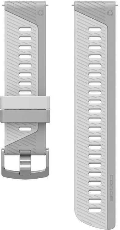 Išmaniojo laikrodžio Coros Apex 2 Pro silikoninis dirželis, Pilkos spalvos, 22mm