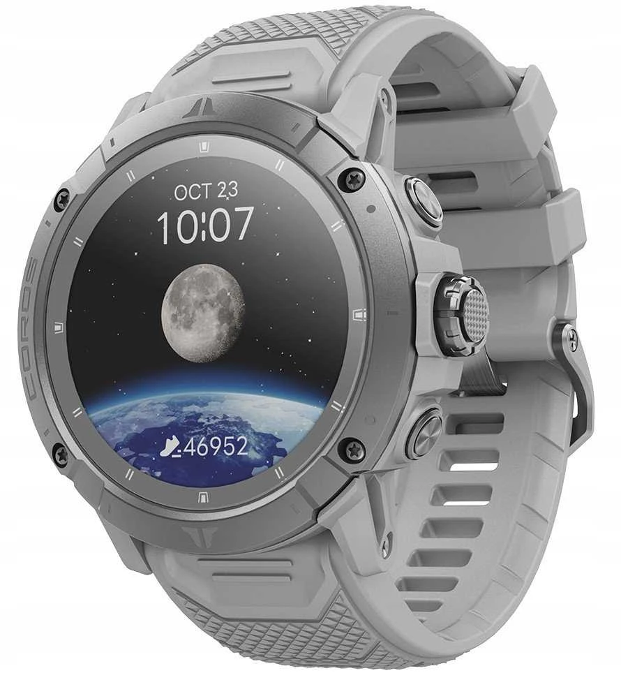 Išmanusis laikrodis Coros Watch Vertix 2S Moon, Pilkos spalvos