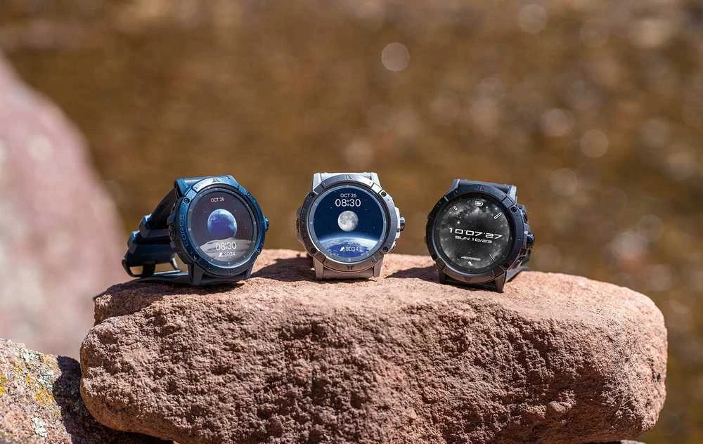 Išmanusis laikrodis Coros Watch Vertix 2S Moon, Pilkos spalvos