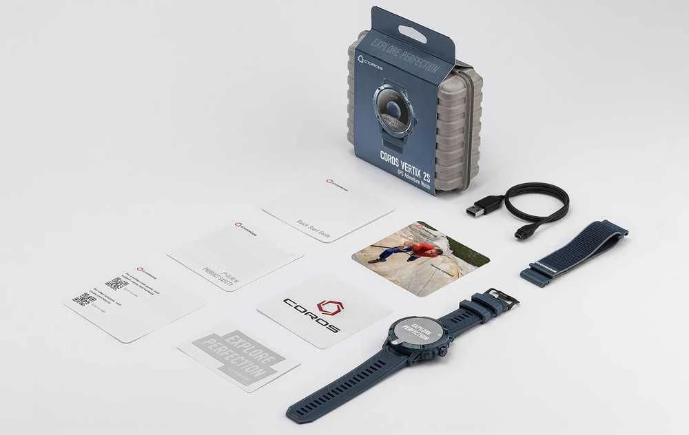 Išmanusis laikrodis Coros Watch Vertix 2S Moon, Pilkos spalvos