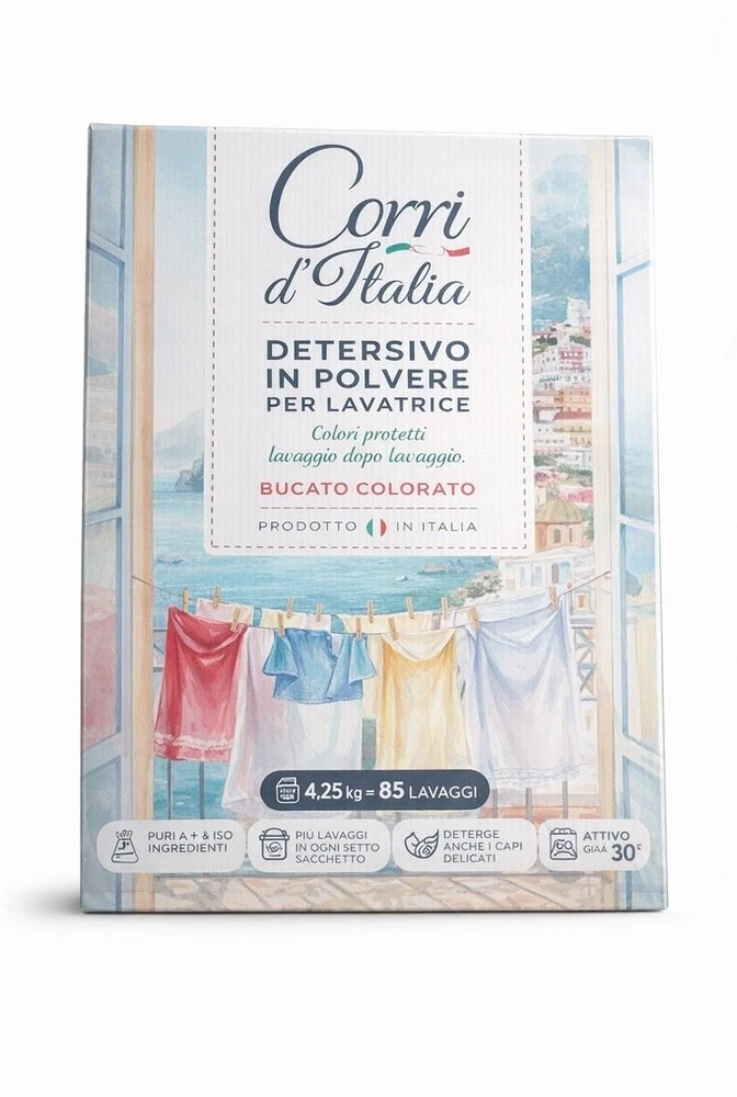 CORRI DITALIA CORRI D`ITALIA Skalbimo milteliai 4,25kg spalva (1500144)