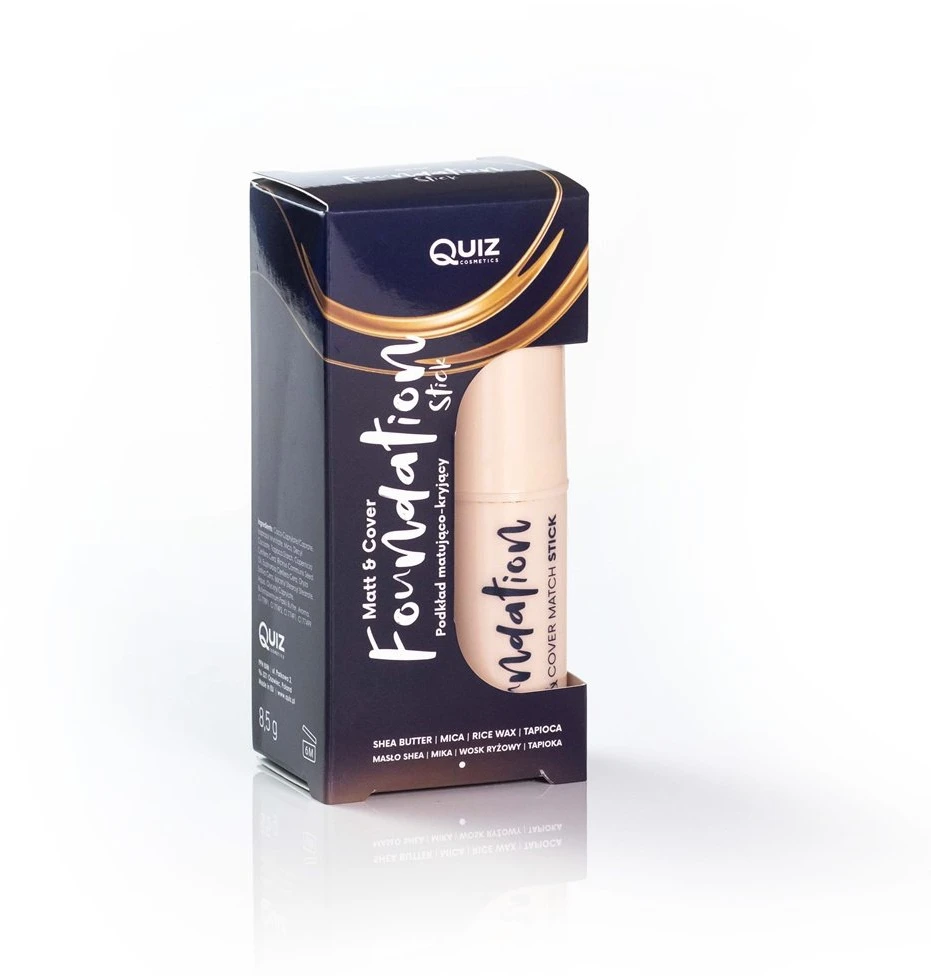 „Quiz Cosmetics“ matinis ir dengiamasis porceliano pieštukas, 7,5 g