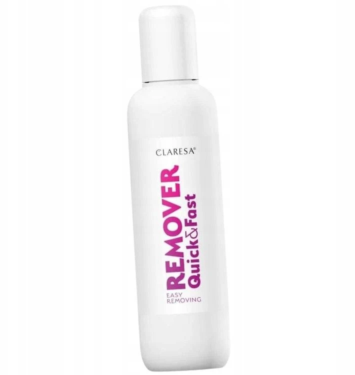 Cosmetics Zone Claresa „Remover Quick & Fast“ acetonas hibridinių dažų šalinimui, 100 ml