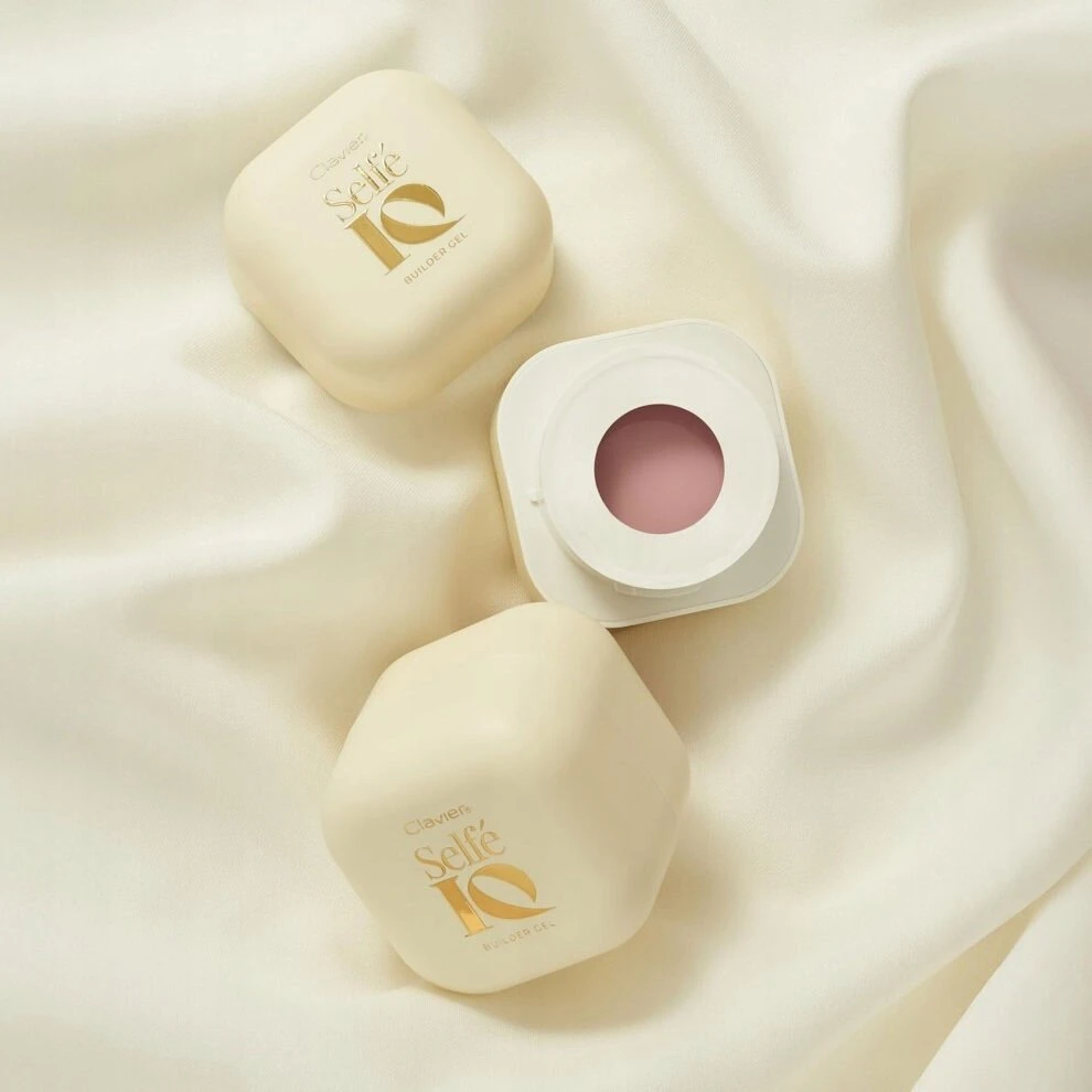 Cosmetics Zone Clavier Selfe IQ savaime išsilyginantis statybinis gelis 01 Iconic Rožinė 50g