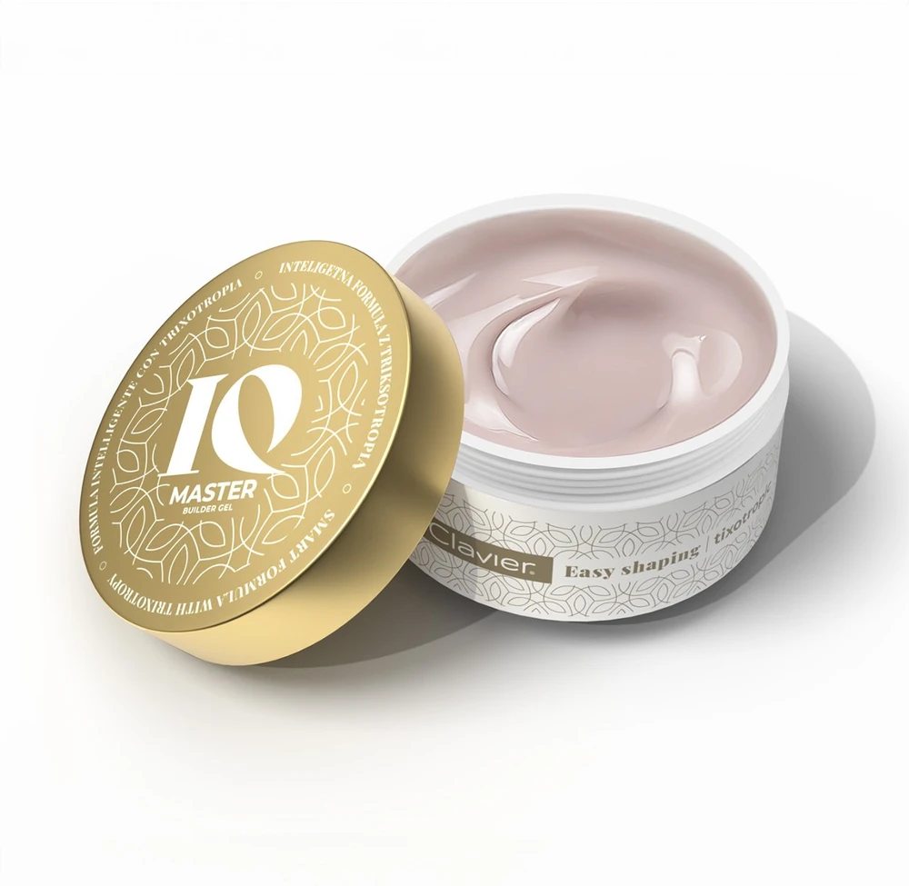 Cosmetics Zone Clavier IQ Master tiksotropinis statybinis gelis, nuogas, 50 g