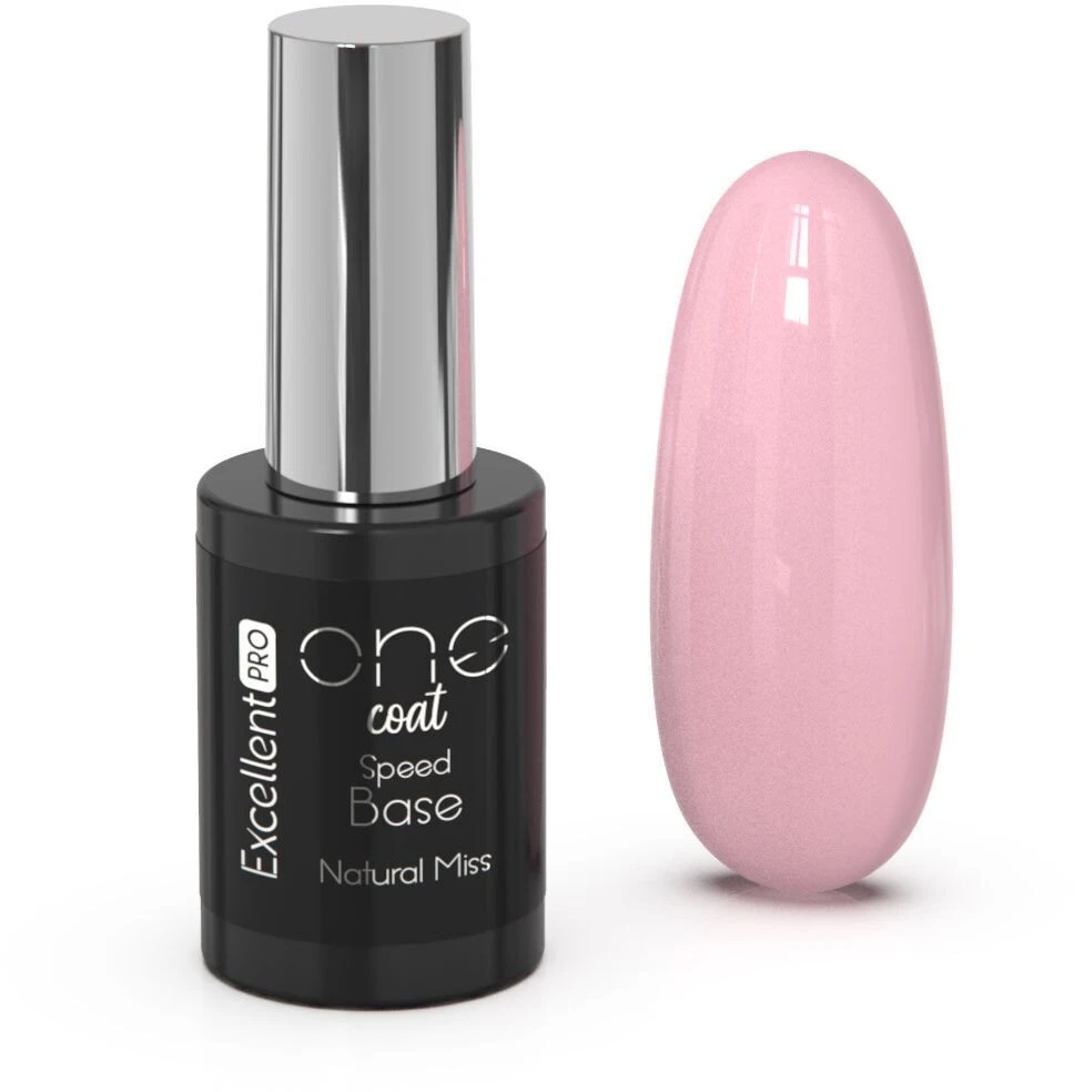 Cosmetics Zone Excellent Pro Vieno sluoksnio greito lakavimo bazė „Natural Miss“ 11 g hibridinis pagrindas