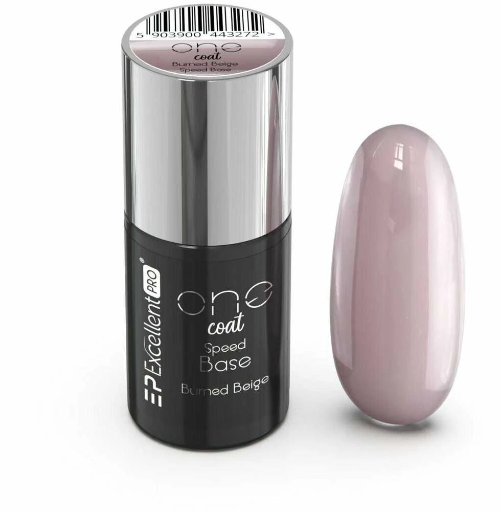 Cosmetics Zone Excellent Pro Vieno sluoksnio greito lakavimo bazė, degintos smėlio spalvos, 7 g hibridinė dengimo bazė