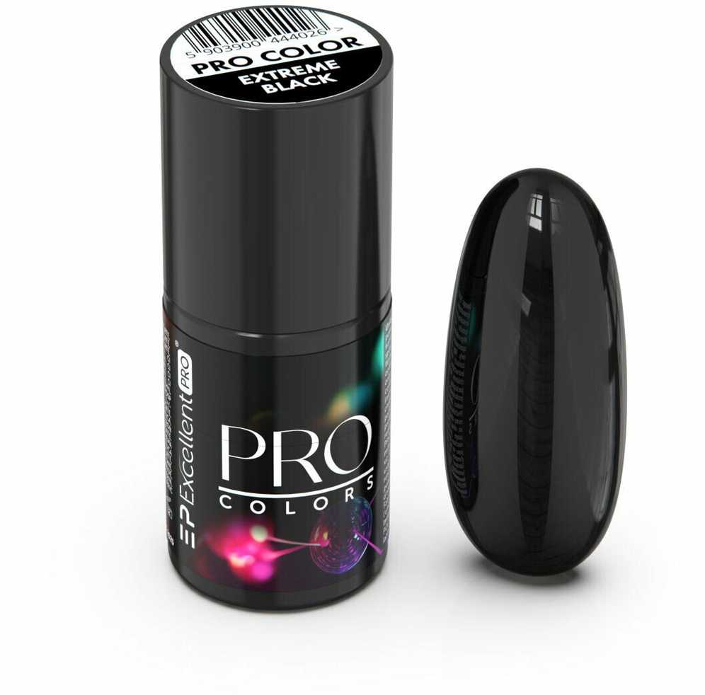 Cosmetics Zone Excellent Pro Pro Colors hibridinis lakas 70 Extreme Juodas 7g