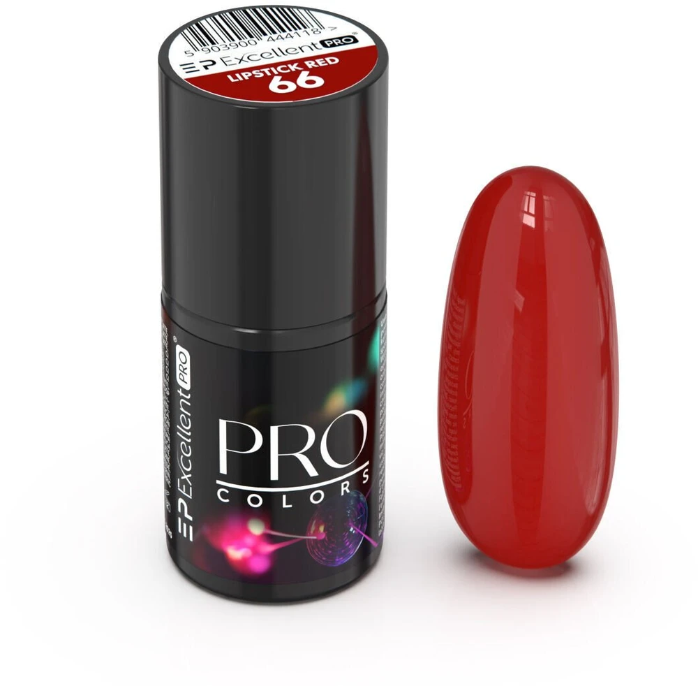 Cosmetics Zone Excellent Pro Pro Colors hibridinis nagų lakas 66 Lūpų dažai Raudoni 7g