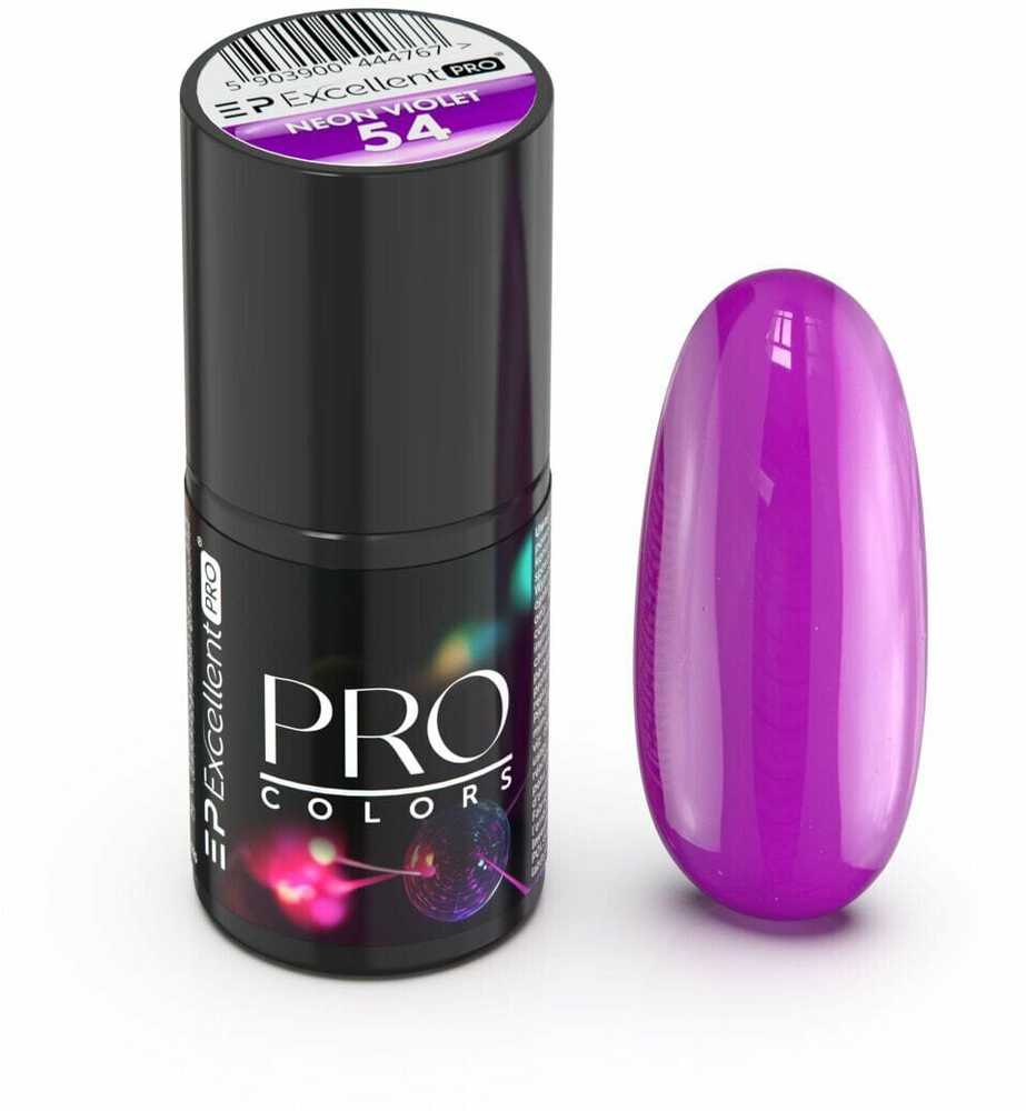 Cosmetics Zone Excellent Pro Pro Colors hibridinis lakas 54 Neon Violet 7g