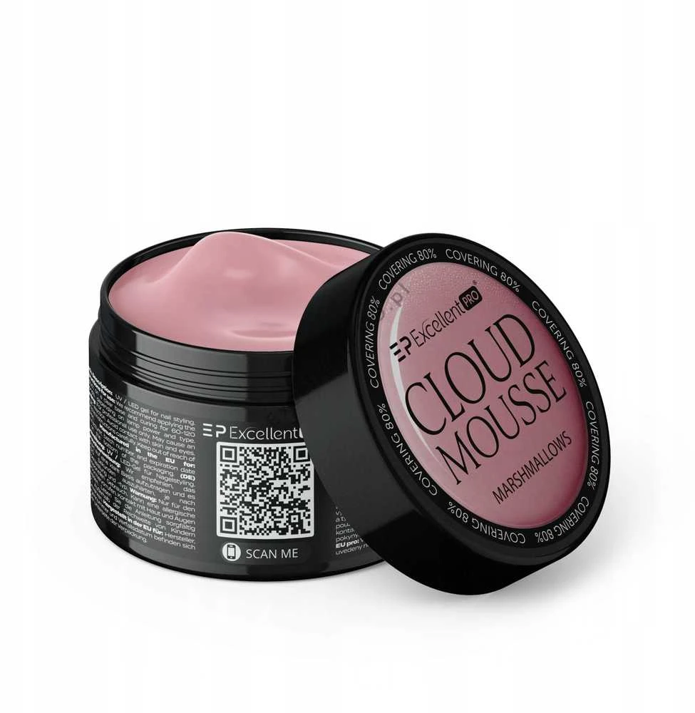 Cosmetics Zone Excellent Pro Debesų putų statybinis gelis-zefyrai 15g