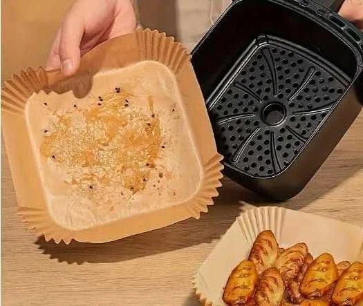 Cosori Popierinės formos karšto oro gruzdintuvėms 100 vnt (20cm - 4,5-6L)