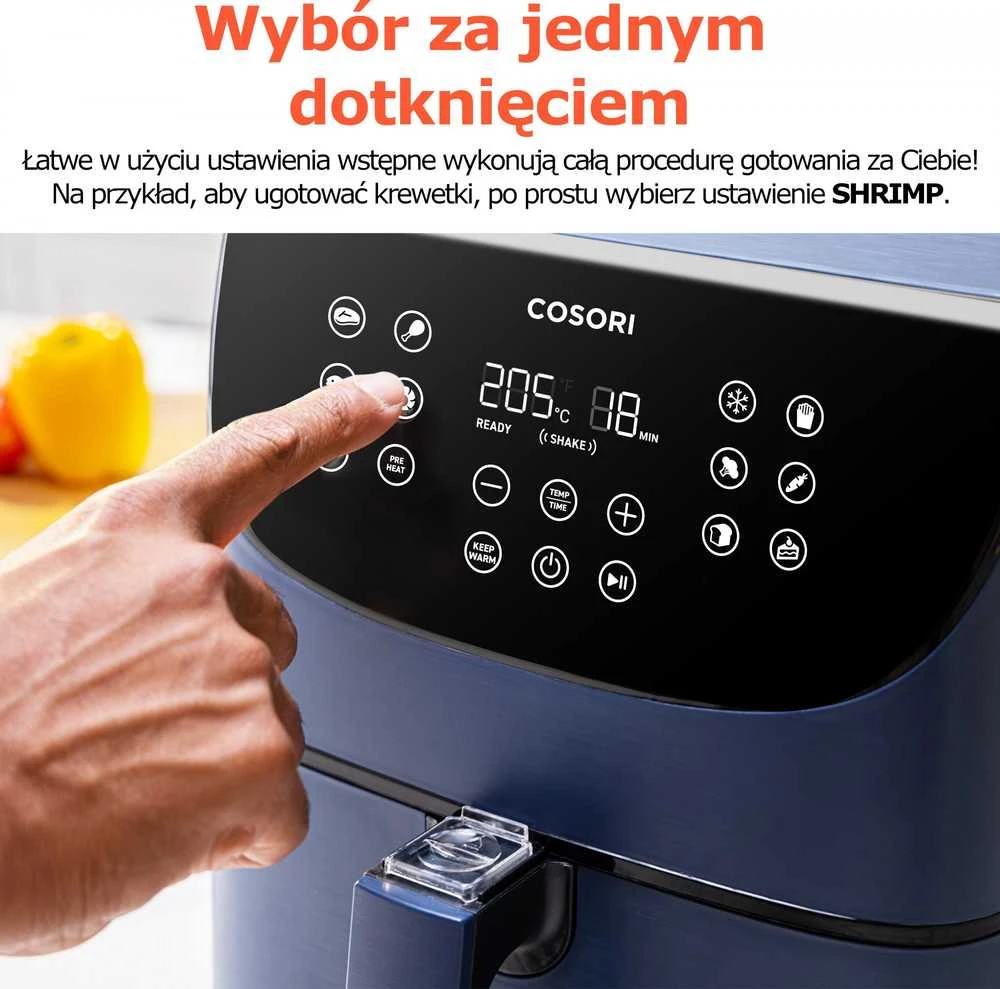 Gruzdintuvė Cosori CP158-AF-RXL Premium mėlyna