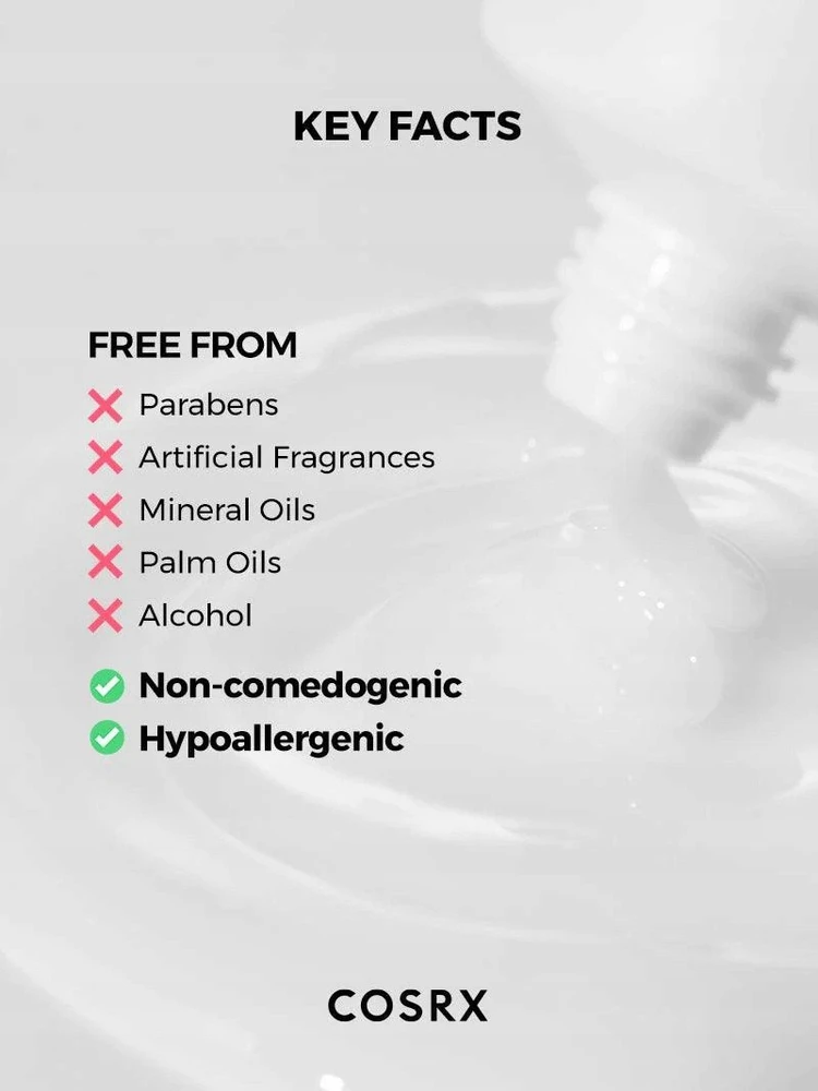 COSRX AC Collection Lightweight Soothing Moisturizer drėkinamasis veido kremas probleminei odai, 80 ml
