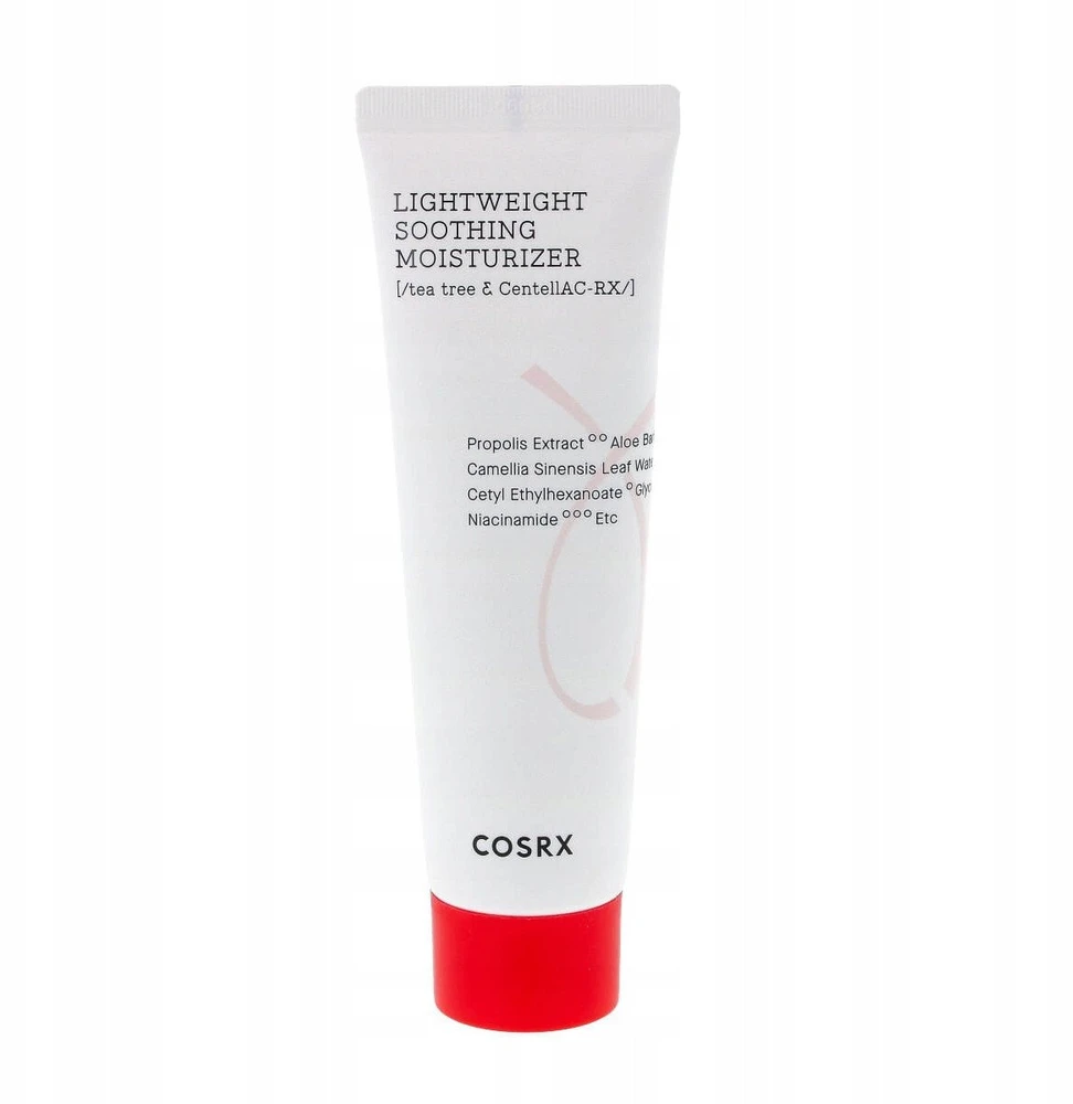 COSRX AC Collection Lightweight Soothing Moisturizer drėkinamasis veido kremas probleminei odai, 80 ml