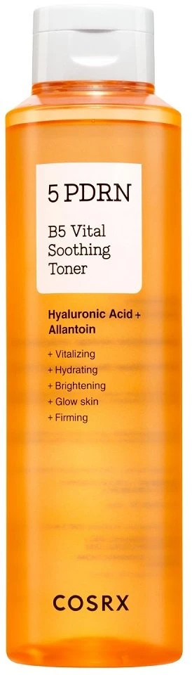 COSRX 5 PDRN B5 Vital Soothing Toneris tonikas visiems odos tipams, 280 ml
