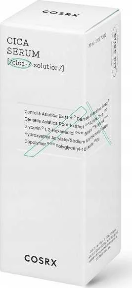 Cosrx Pure Fit Cica Serum Raminantis veido serumas, 30 ml