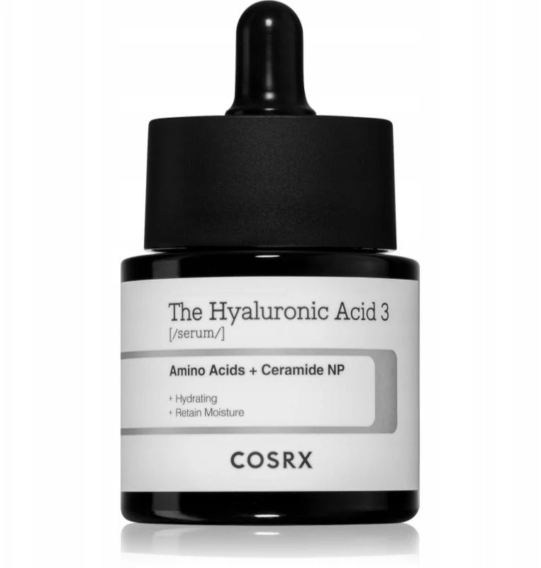 COSRX The Hyaluronic Acid 3 Serum Intensyviai drėkinantis serumas su 3% hialurono rūgštimi, 20 ml