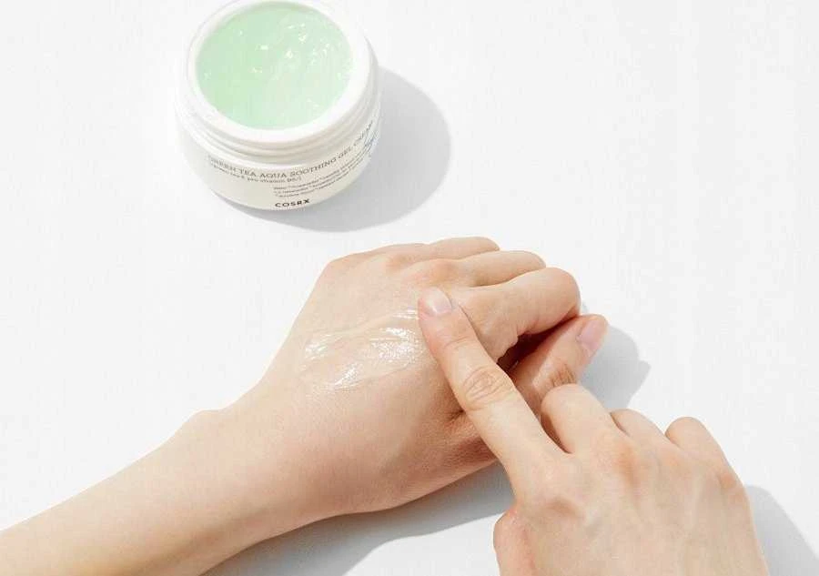 COSRX Hydrium Žalias Tea Aqua Soothing Gel Kremas raminantis veido gelis-kremas, 50 ml