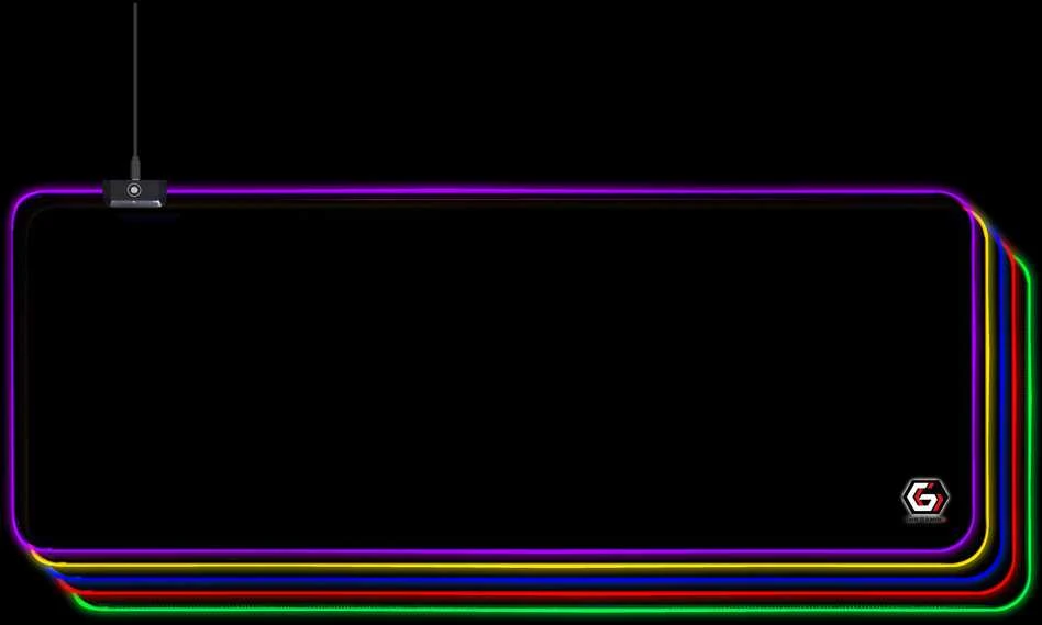 GEMBIRD MP-GAMELED-L Pelės kilimėlis žaidimams with LED light effect L-size 300x800mm