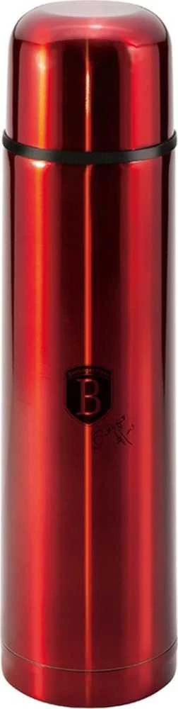 PLIENINIS termosas 0,5 l BERLINGER HAUS METALLIC LINE BURGUNDY BH-7601