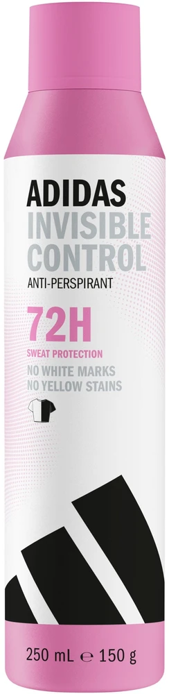 Adidas Invisible Control moteriškas antiperspirantas 250ml