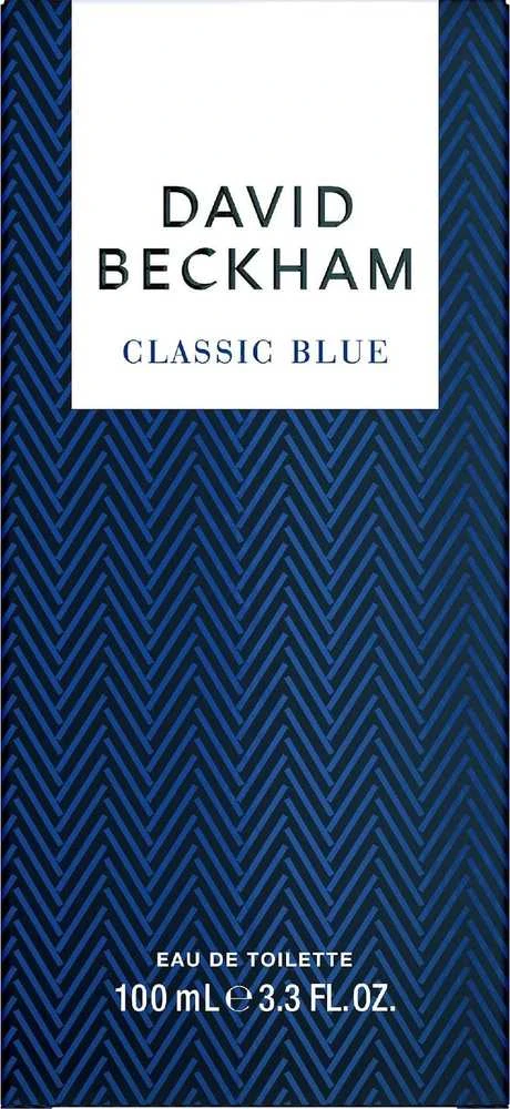 David Beckham Classic Mėlyna EDT tualetinis vanduo vyrams, 100 ml
