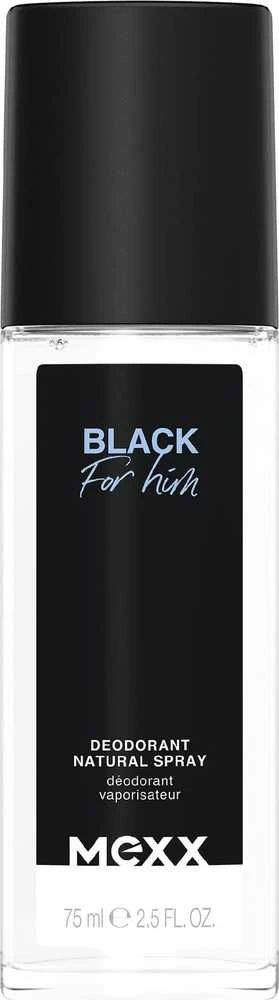 Mexx Black vyriškas dezodorantas 75 ml