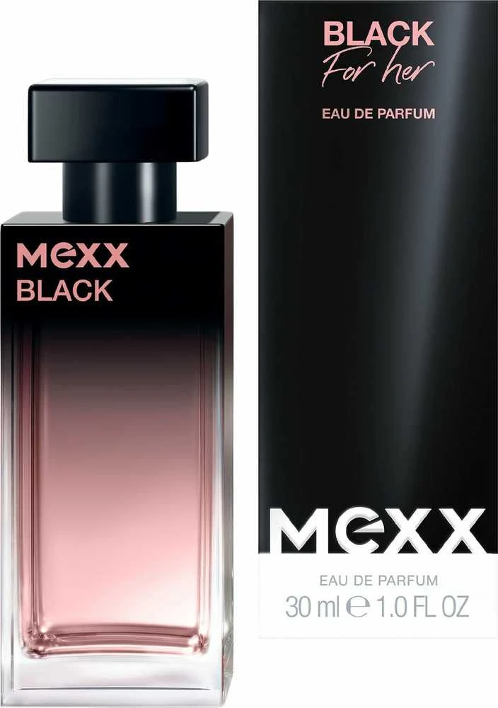 Mexx Juodas Woman EDP parfumuotas vanduo moterims, 30 ml