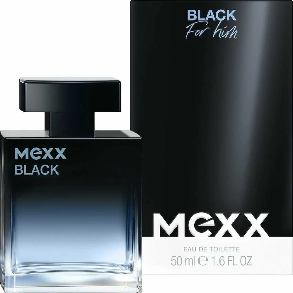 Mexx Juodas Man EDT tualetinis vanduo vyrams, 50 ml