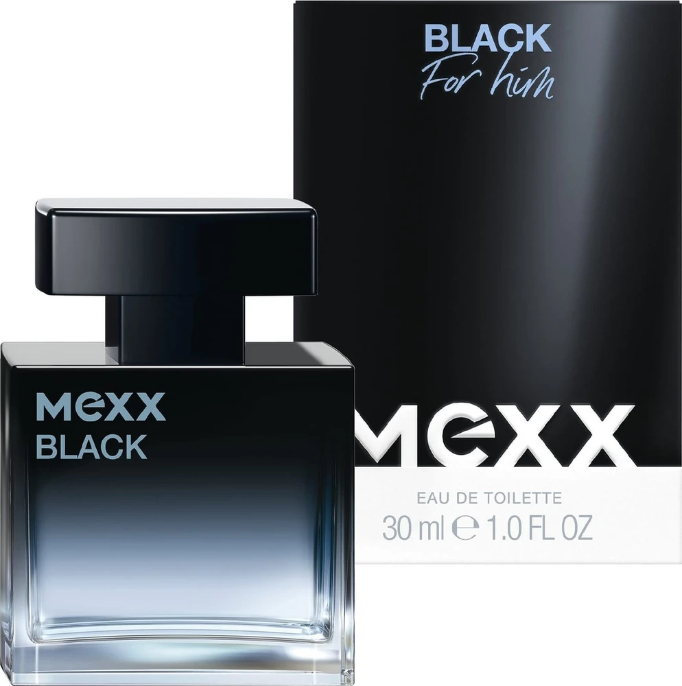 Mexx Juodas Man EDT tualetinis vanduo vyrams, 30 ml
