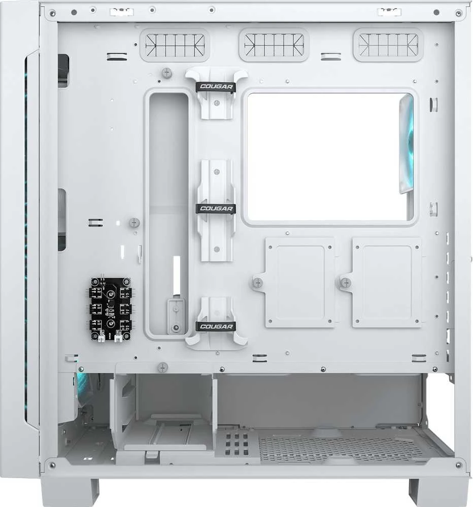 COUGAR CGR-5YA2W-RGB „Midi Tower“ Balta