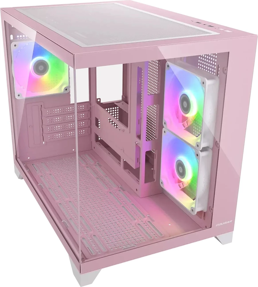 COUGAR CGR-2QA6W-RGB Mini Tower Baltos