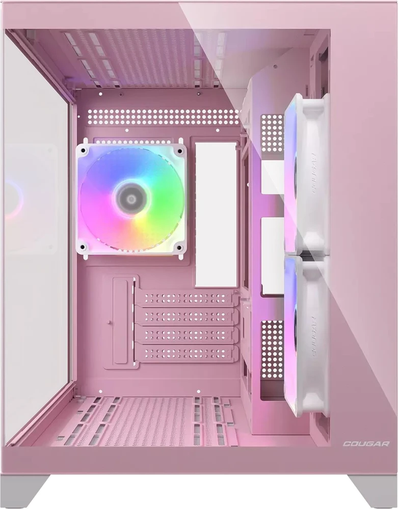COUGAR CGR-2QA6W-RGB Mini Tower Baltos