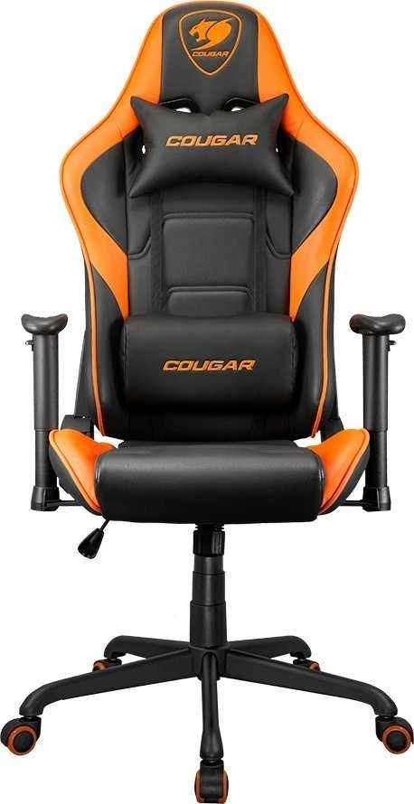 Žaidimų kėdė COUGAR ARMOR ELITE EVA, Oranžinės spalvos