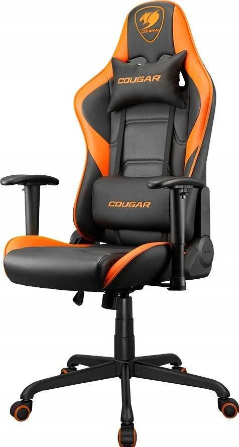 Žaidimų kėdė COUGAR ARMOR ELITE EVA, Oranžinės spalvos
