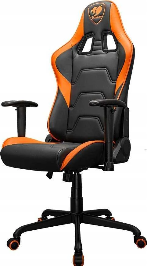 Žaidimų kėdė COUGAR ARMOR ELITE EVA, Oranžinės spalvos