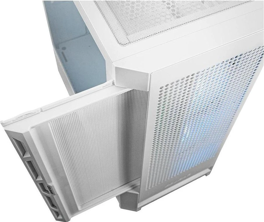 COUGAR DUOFACE RGB PC Dėklas, Mid Tower, Baltas