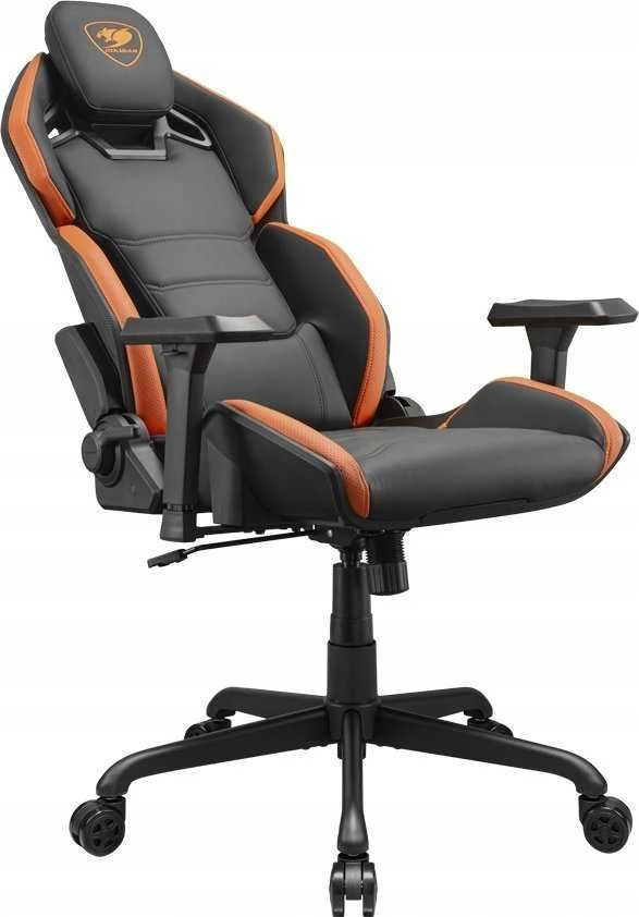 Žaidimų kėdė Cougar Gaming Hotrod, oranžinės/juodos spalvos