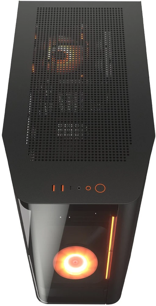 COUGAR CGR-58M6B-RGB „Midi Tower“ Juoda