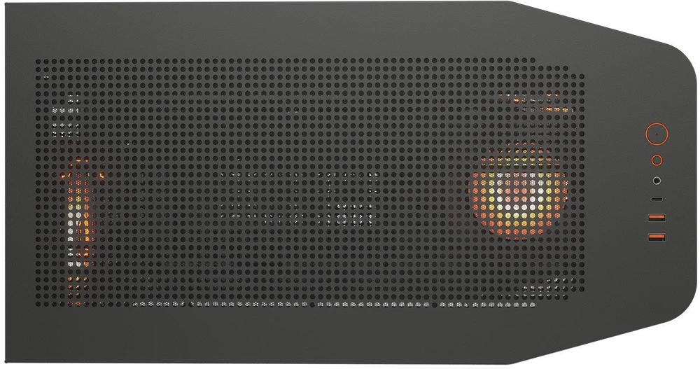 COUGAR CGR-58M6B-RGB „Midi Tower“ Juoda