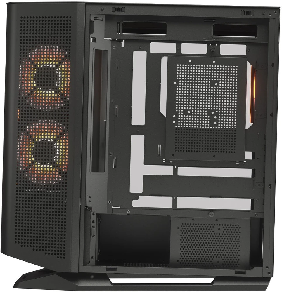COUGAR CGR-58M6B-RGB „Midi Tower“ Juoda
